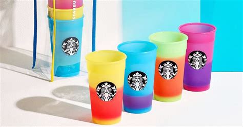 Cups that change hues with a touch of magic